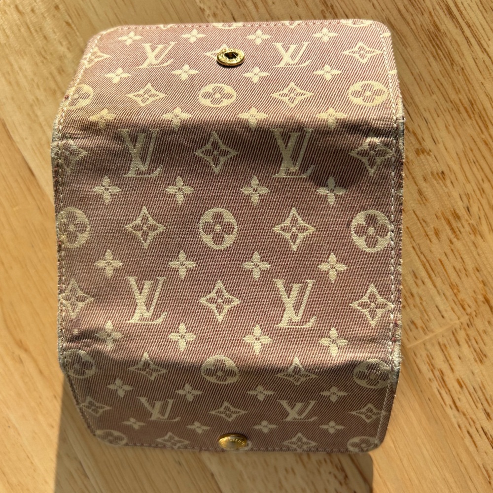 Louis Vuitton monogram Idylle canvas 6 ring key holder / card holder burgundy - Picture 11 of 16
